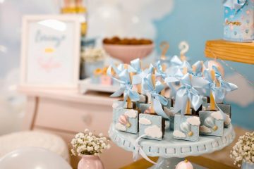 diaper message baby shower