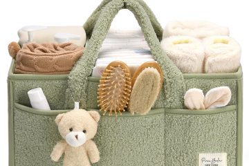 diaper organizer for changing table