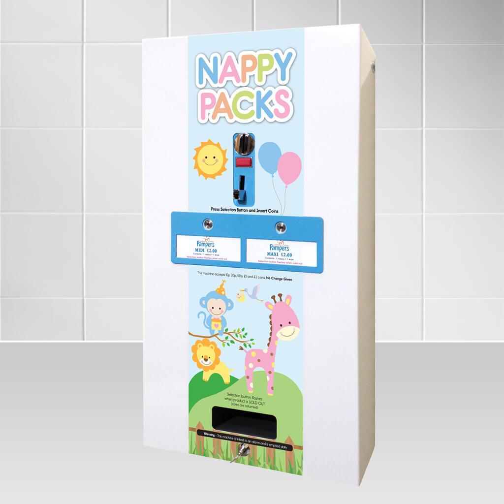 Best Practices for Placing and Maintaining Diaper‌ Vending Machines