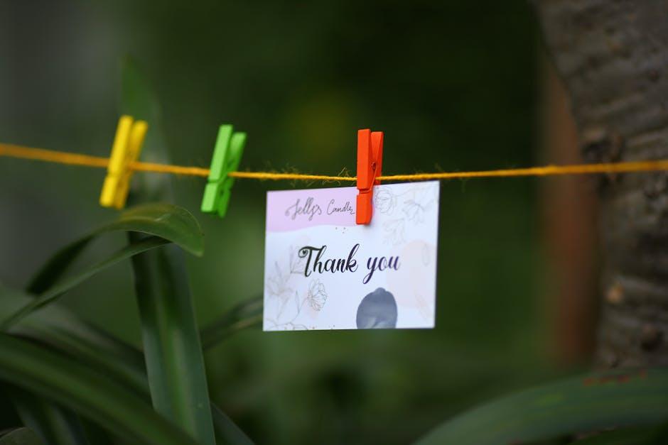 Expressing Gratitude: Thanking Participants in Your Diaper Raffle